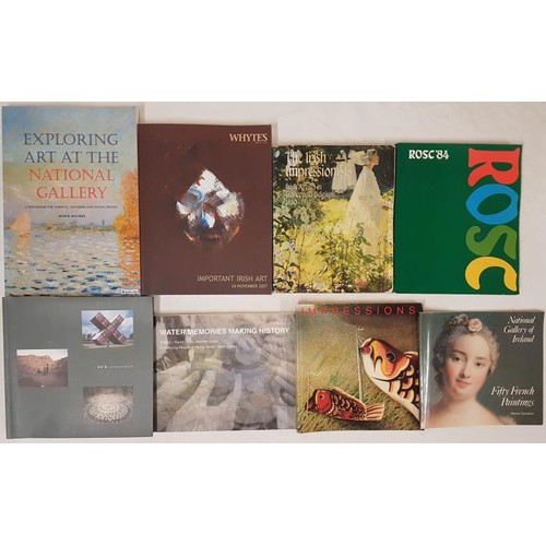 520 - Irish Art lot catalogues/books – Rosc ’84, Whyte’s Irish Art Auction November 2007, An Eva Compendiu... 