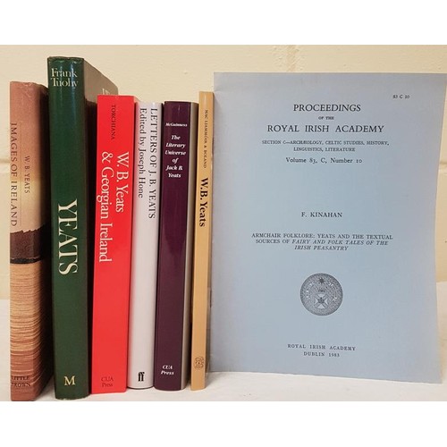 537 - Yeats Interest: Yeats the European. W.B.Yeats Thames and Hudson 1971. Frank Tuohy Yeats, 1976. WB Ye... 
