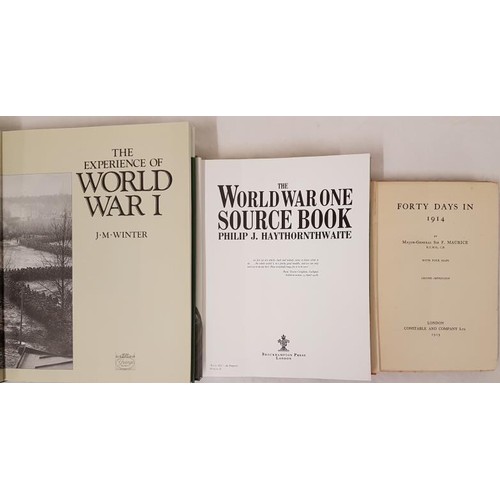 538 - World War I:  Winter. J M.  The Experience of World War I. Hardcover 1994. Pages 265 quaro, illustra... 