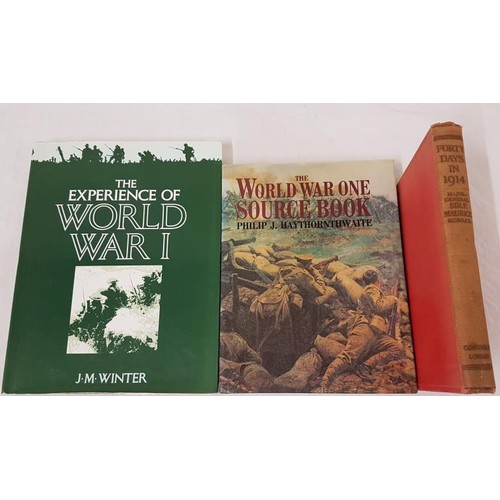 538 - World War I:  Winter. J M.  The Experience of World War I. Hardcover 1994. Pages 265 quaro, illustra... 