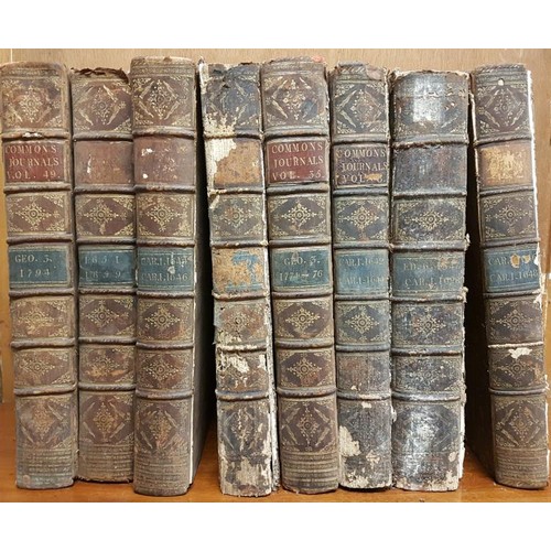 557 - Journals Of The House Of Commons - 8 vols