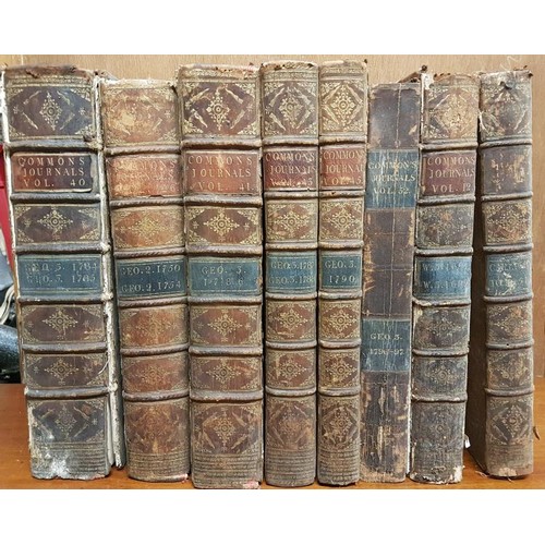 558 - Journals Of The House Of Commons - 8 vols