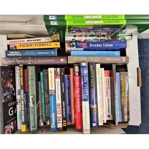 17 - Two Boxes of G.A.A. and other sporting interest books (2 boxes)