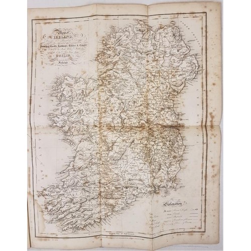 41 - Atlas of Ireland. Map of Ireland and County Maps. Samuel Lewis. 1837 original edition in later cloth... 