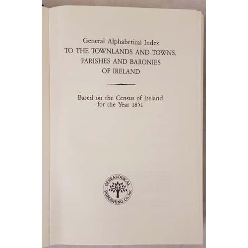 43 - Townland Index. Census of Ireland, 1861 General Alphabetical Index to the Townlands and Towns of Ire... 