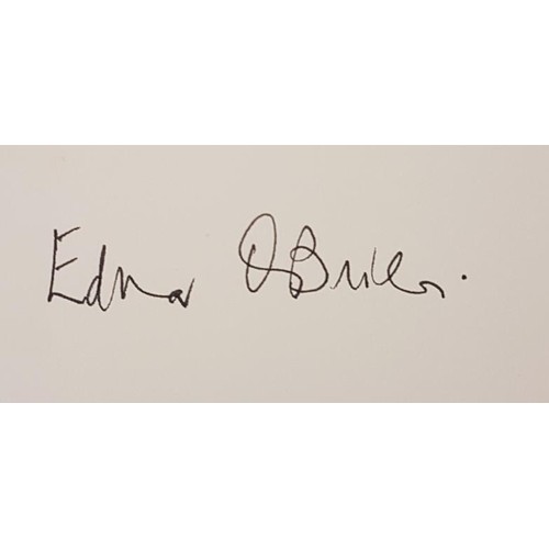 44 - Edna O’Brien, A Fanatic Heart selected stories, 1st edition, The Franklin Library, signed... 