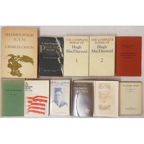 15 - The Complete Poems of Hugh MacDiarmid, 2 vol set; The North Pole and Charlie Wilson's Adventures and... 