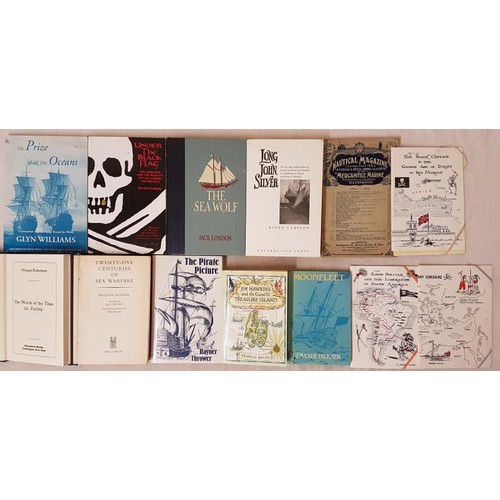 29 - Collection of 13 Books Regarding Piracy and Nautical Matters etc.