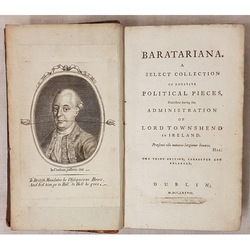 41 - William O'Brien. Baratariana A Select Collection of Fugitive Political Pieces Published During The A... 