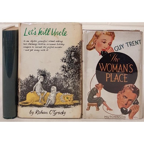 64 - Lally Of The Brigade by L McManus. Dublin, 1908 (ex-libris); Let's Kill Uncle by Rohan O'Grady ... 