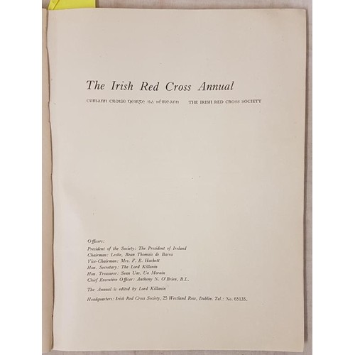 425 - The Irish Red Cross Annual, 1951 with numerous articles and adverts of the time