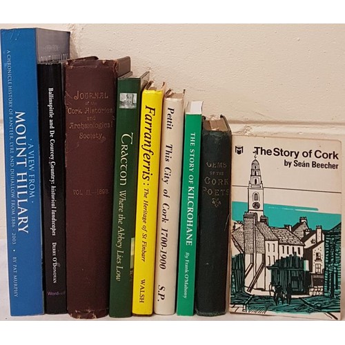 431 - Cork: The Story of Kilcrohane; Gems of the Cork Poets (lacks title pg); The Story of Cork by Beecher... 