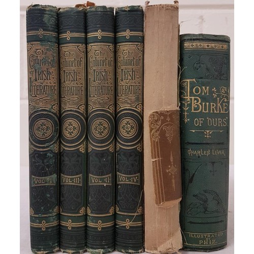 445 - The Cabinet of Irish Literature (4 vols); Tom Burke Of 