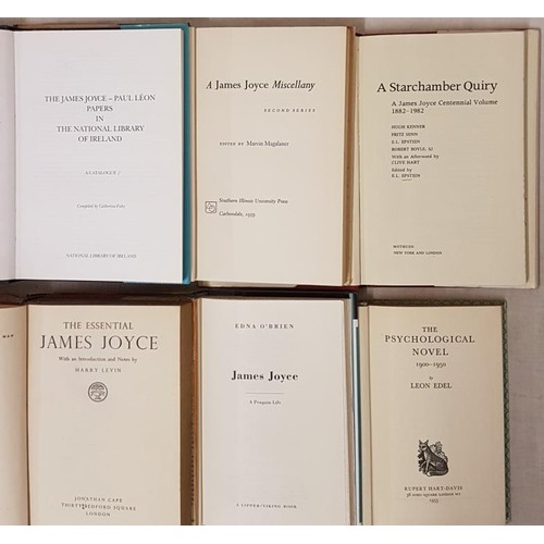 467 - James Joyce Interest -A James Joyce Miscellany by M Magalaner, 1959, dj; A Starchamber Quiry, A Jame... 