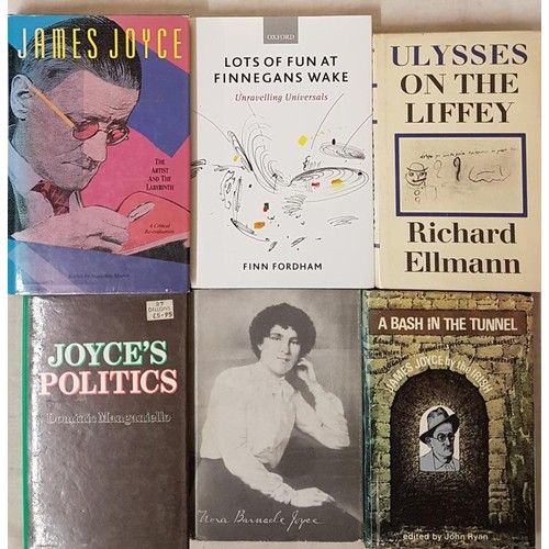 475 - James Joyce Interest - Ulysses On The Liffey by Richard Ellmann, F&F, 1972, ex-libris, dj; Nora ... 