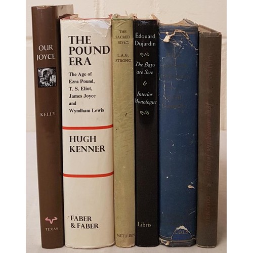 481 - James Joyce Interest - The Pound Era by Hugh Kenner, 1972, dj; Our Joyce From Outcast to Icon by Jos... 