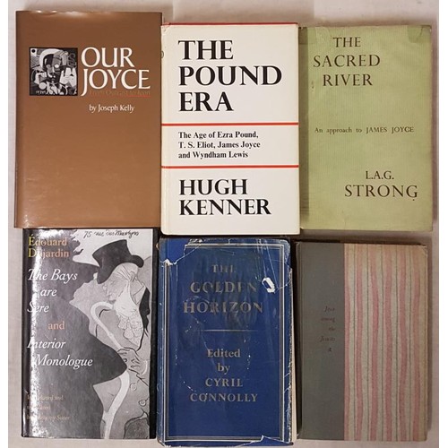 481 - James Joyce Interest - The Pound Era by Hugh Kenner, 1972, dj; Our Joyce From Outcast to Icon by Jos... 