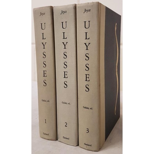 485 - Ulysses A Critical And Synoptic Edition prepared by Hans Walter Gabler with Wolfhard Steppe and Clau... 