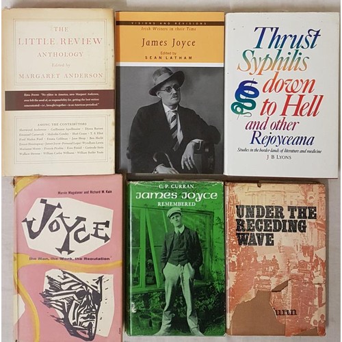 496 - James Joyce Interest - James Joyce Remembered by C P Curran, Oxford UP, 1968, dj; Thrust Syphilis Do... 