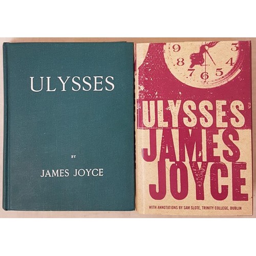 500 - Ulysses, Facsimile of First Edition, Orchises, Washington, 1998 h/b, green cloth and Ulysses with An... 