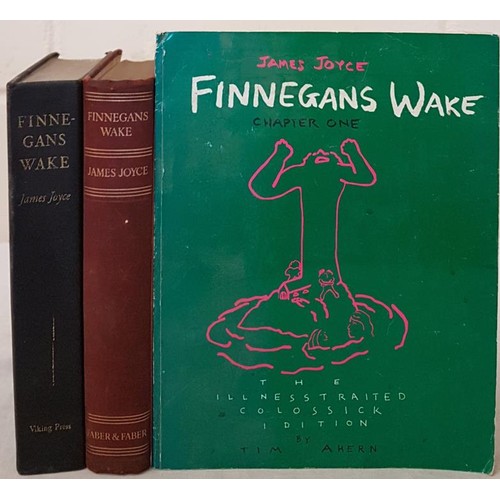 501 - Joyce, James. Finnegans Wake, Printed in Great Britain by R MacLehose & Co. Ltd, The University ... 