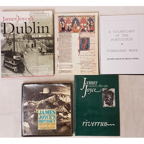 512 - James Joyce Interest - James Joyce's Odyssey by Frank Delaney, 1981, dj; James Joyce Centenary 1882-... 