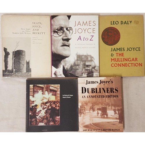 514 - James Joyce Interest - Yeats, Joyce and Beckett, New Light on Three Modern Irish Writers by McGrory ... 