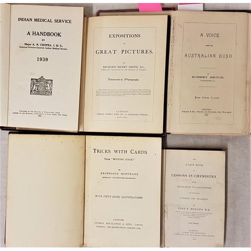 527 - Bruce, Robert. A Voice From The Australian Bush. Adelaide, 1877 - at the rear of the book is a poem ... 