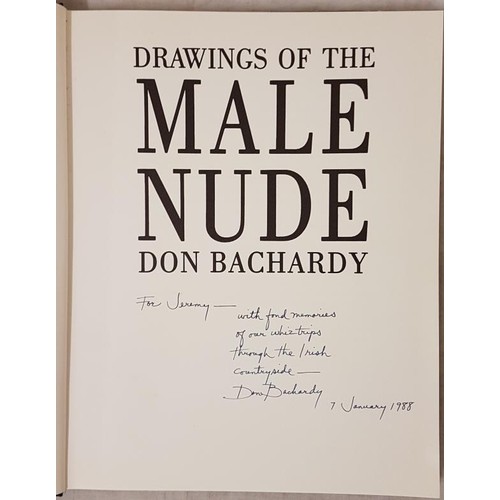 559 - Bachardy, Don. Drawings Of The Male Nude. Inscribed 