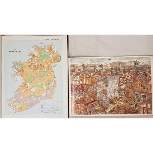 565 - Royal Irish Academy Atlas of Ireland (1979) and Dublin - One Thousand Years of Wood Quay by Bardon a... 