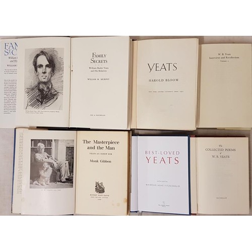 587 - Harold Bloom Yeats Oxford University Press, New York, 1970. 500 pages p. First Edition; Family Secre... 