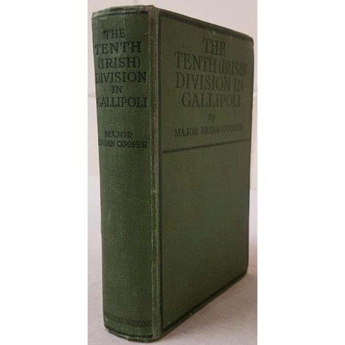 630 - The Tenth Irish Division In Gallipoli by Bryan Cooper. Herbert Jenkins, London 1958