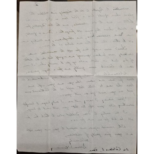 616 - Desmond O'Grady Archive - a series of 5 letters from Desmond O'Grady to Dr John Wyse Jackson includi... 