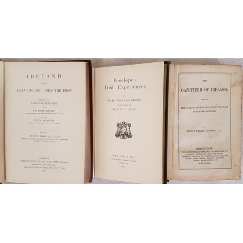 44 - Lawson, John Parker. The Gazetteer of Ireland and Guide Book 1842 Containing The Latest Information ... 