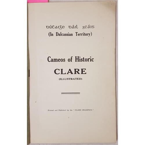 91 - In Dalcassian Territory - Cameos of Historic Clare (Illustrated). Printed and Published by The Clare... 