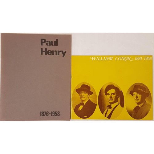 96 - Paul Henry 1876-1958. Exhibition catalogue, Trinity College, Dublin Oct/Nov 1973 and  &nbs... 