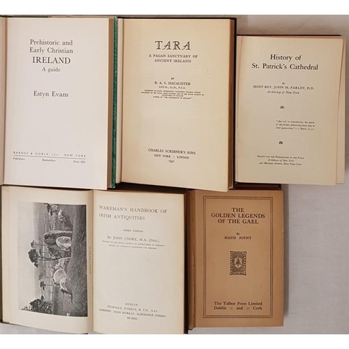 111 - Evans, Estyn. Prehistoric And Early Christian Ireland, A Guide. Barnes & Noble, 1966, dj; Farley... 