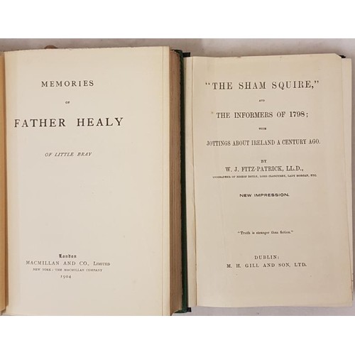 124 - Healy, James Memories of Father Healy of Little Bray London: MacMillan & Co, 1904. London: MacMi... 