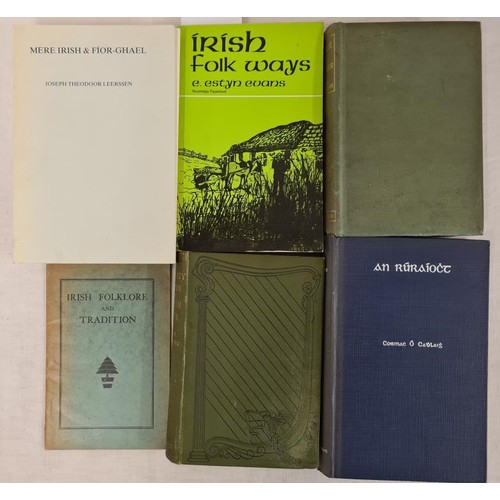 13 - Leerssen, Joseph Theodoor. Mere Irish & Fíor-Ghael. John Benjamin's Publishing Co., 1986,... 