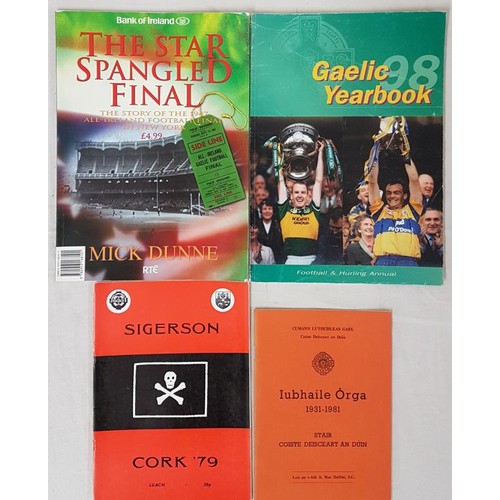 37 - G.A.A. Interest - Sigerson Cork '79 - Programme Of Events; Iubhaile Órga 1931-1981 Strair Coi... 