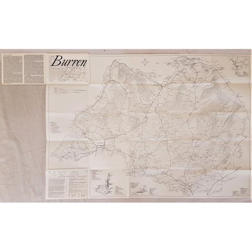 49 - The Burren interest. The Burren a map of uplands of North-West Clare. By Tim Robinson. 1977. First e... 