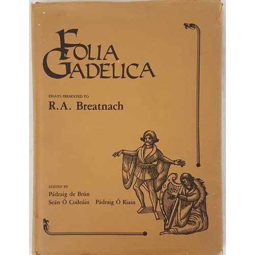 56 - Folia Gadelica, essays presented to RA Breatnach, ed De Brún, Ó Riain and Ó Coi... 