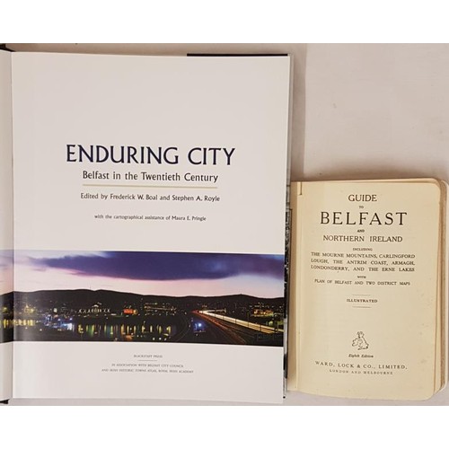 80 - Belfast and NI: Ward Lock guide, nd, maps and ills, small 8vo, 216 pps and ads. The Enduring City, B... 