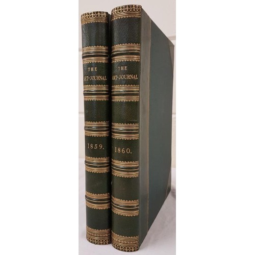 83 - The Art Journal. 1859 and 1860. 2volumes. Folio. Beautifully illustrated with numerous steel engravi... 
