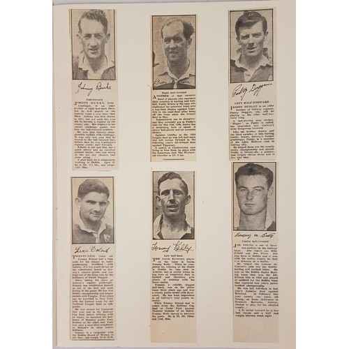 90 - All Ireland Hurling Final: 1955 - Wexford v Galway, 4th September 1955 with photographs of the three... 
