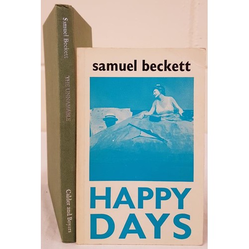 120 - Samuel Beckett. Happy Days. 1981 & S. Beckett. The Unnamable. 1975 (2