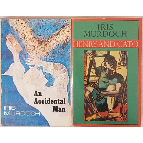 131 - Iris Murdoch. An Accidental Man. 1973 and Iris Murdoch. Henry and Cato. 1976 Attractive d.j.s (2)... 