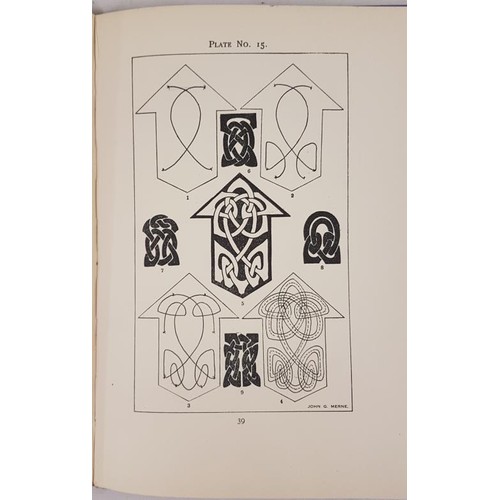 143 - Merne, A Handbook of Celtic Ornament, Dublin, nd but c1930. 4to, pictorial cover, 108 pps. Ex libris... 