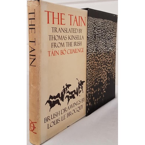 329 - Thomas Kinsella. The Tain &ndash; Translated by Kinsella from the Irish Tain Bo Cuailnge. 1969. Dolm...