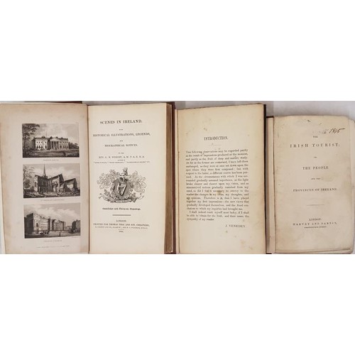 342 - The Irish Tourist or the People and Provinces of Ireland. 1845; Venedy’s Ireland During the Re... 